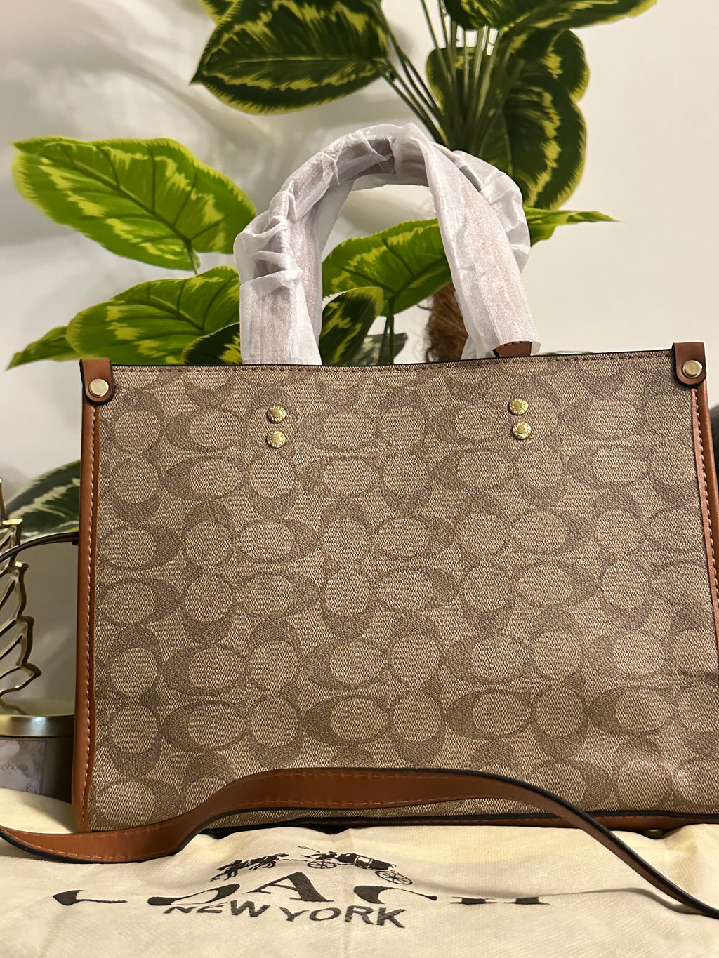 Co@ch Dempsey Carryall Signature Bag