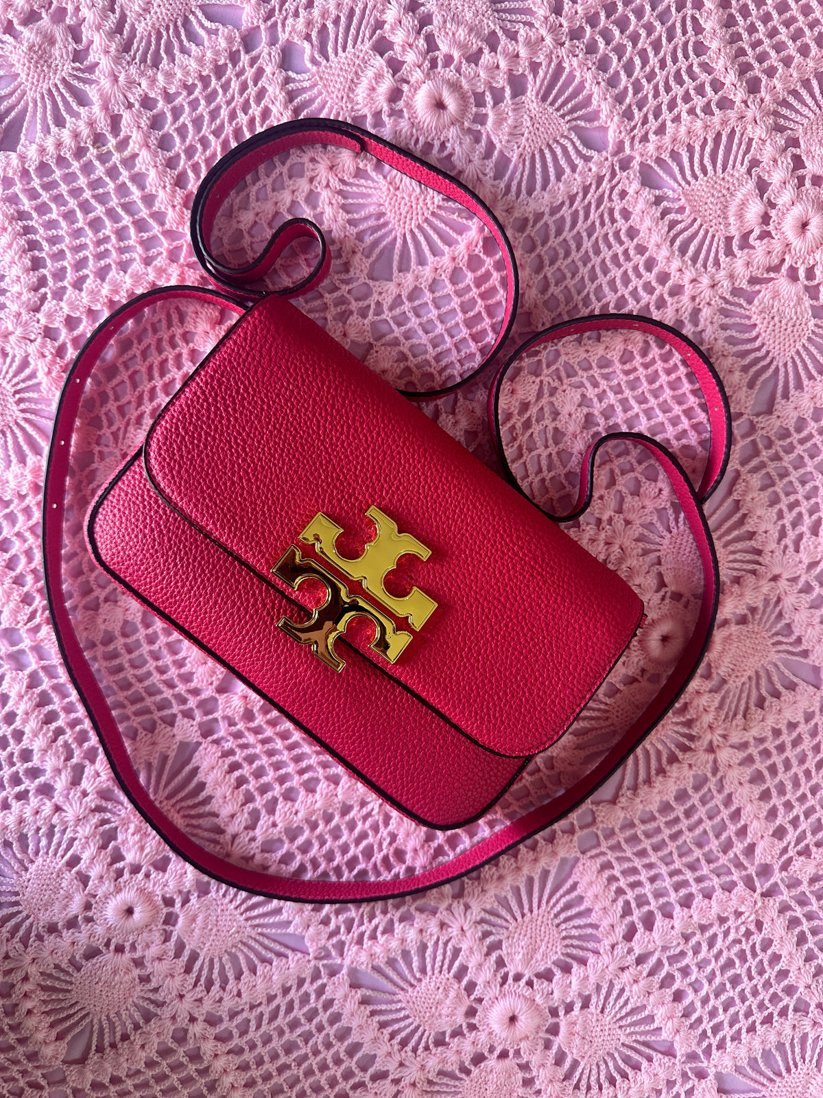 T0ry Burch Clutch - Red